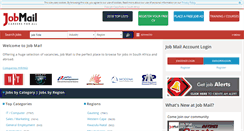 Desktop Screenshot of jobmail.co.za