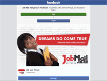 Tablet Screenshot of jobmail.co.ke